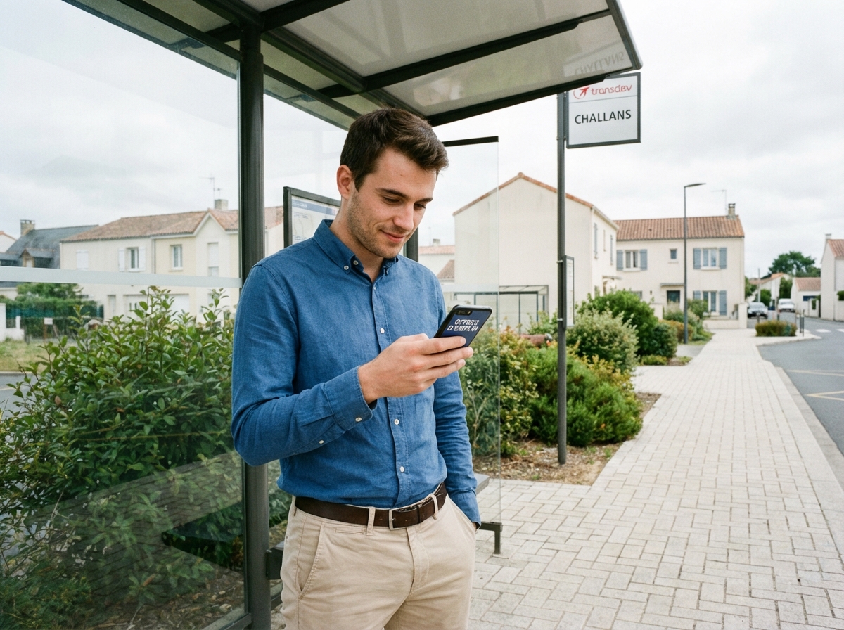 Jeune homme vérifiant offres d